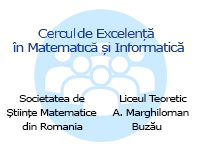 Pagina Cercului de Excelență în Matematică și Informatică